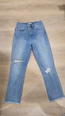 Madewell The Perfect Vintage Jean in Liland Wash Raw Hem Edition Size 26